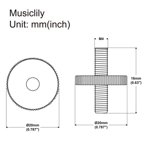 Musiclily MX2210BK фото 3